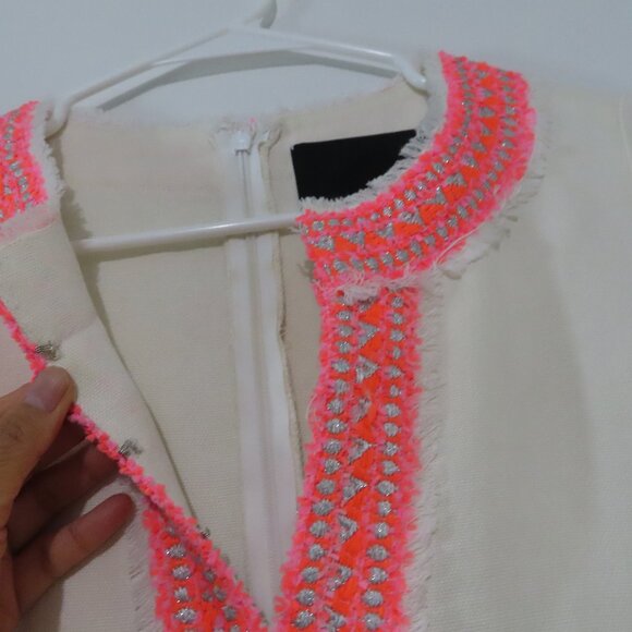 J.Crew Collection Linen Tunic Top Size 2 - Picture 9 of 9